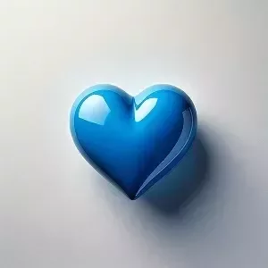 Blue heart